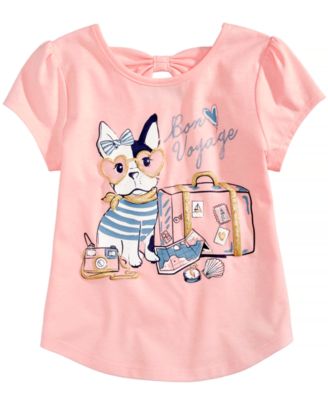 Epic Threads - Bon Voyage T-Shirt, Little Girls (2-6X)