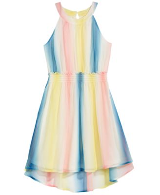 Epic Threads - Rainbow Chiffon Dress, Big Girls (7-16)