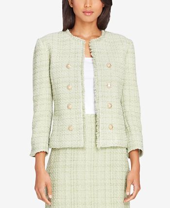 Tahari tweed hotsell skirt suit