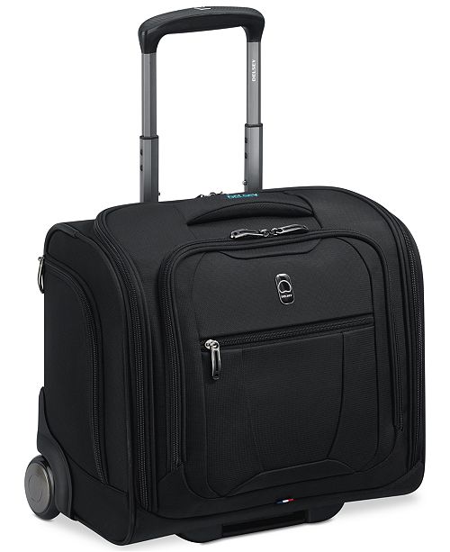 Delsey CLOSEOUT! Helium 360 2Wheel UnderSeat CarryOn Suitcase