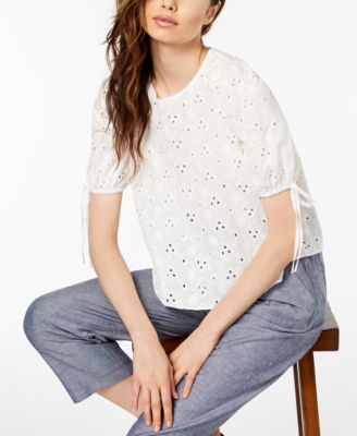 Jill Jill Stuart - Cotton Eyelet Top
