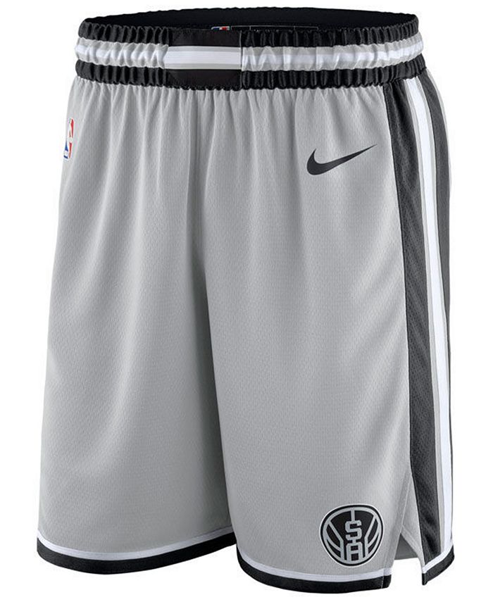 Nike Men's San Antonio Spurs Statement Swingman Shorts & Reviews ...