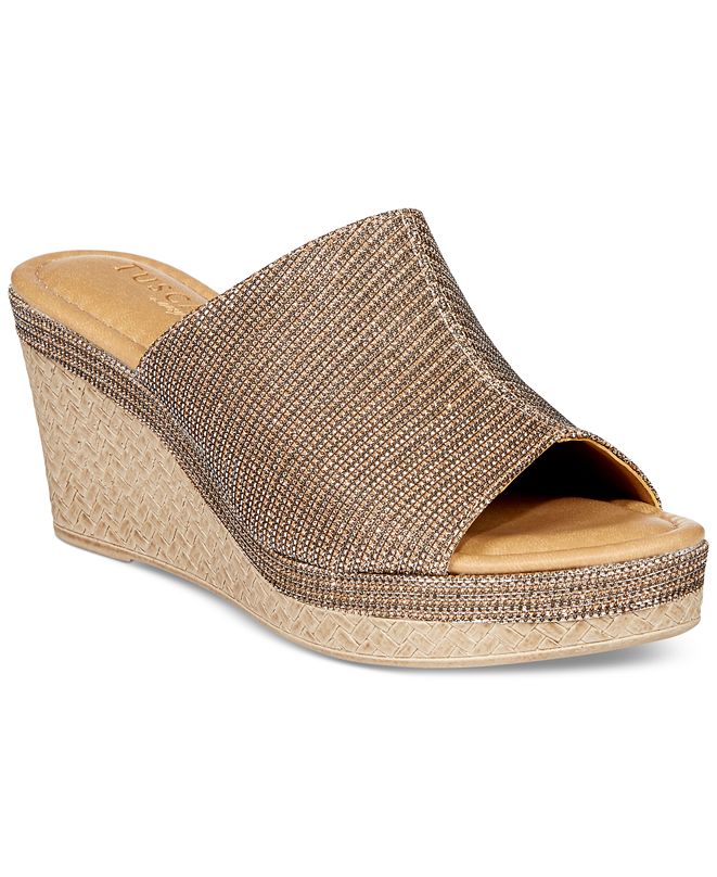 macys wedge sandals on sale