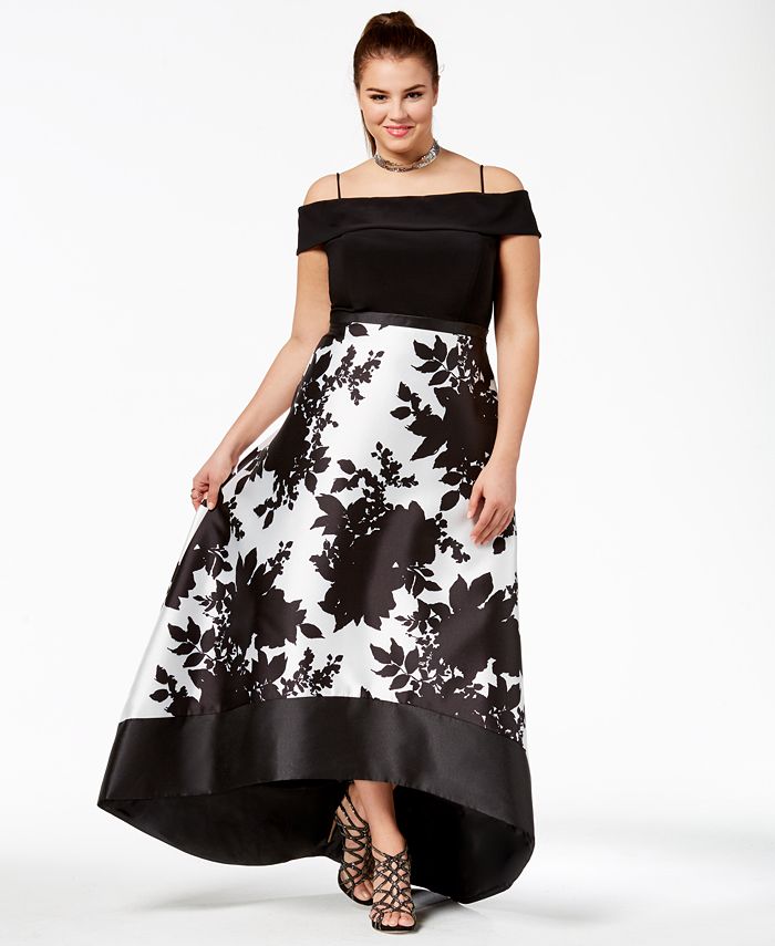 Morgan and company cheap plus size dresses
