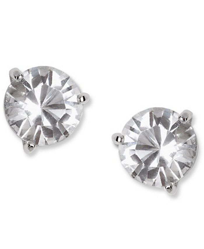 Derecho Devorar Publicidad Swarovski Earrings, Solitaire Crystal Stud & Reviews - Earrings - Jewelry &  Watches - Macy's