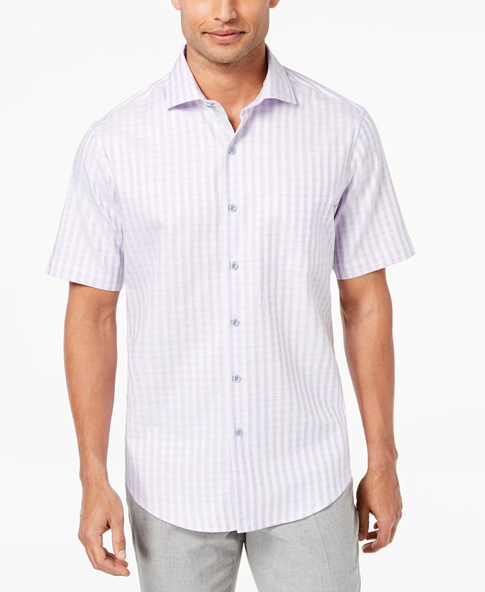 Tasso Elba Men's Check Shirt, Created for Macy's - Macy's