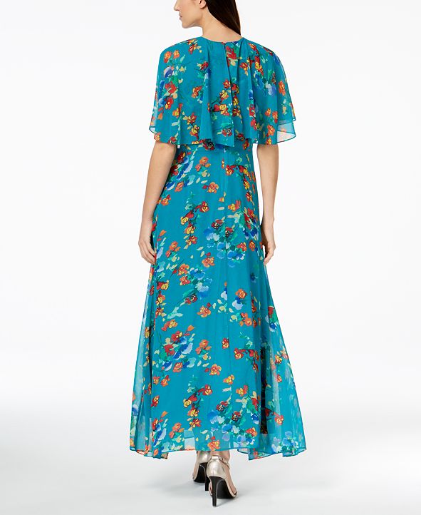 macys floral maxi