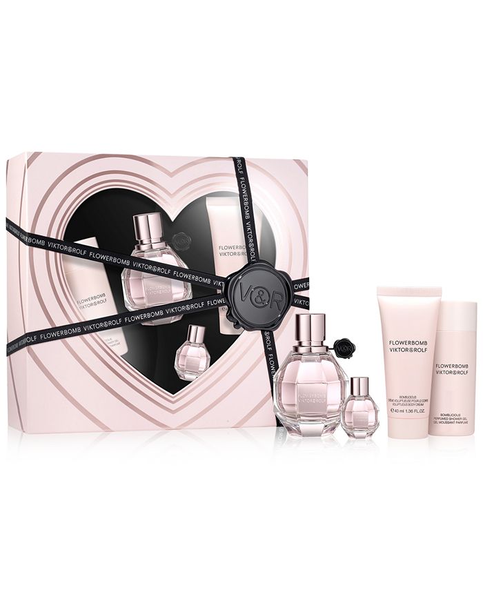 Flowerbomb perfume sales gift set macy's