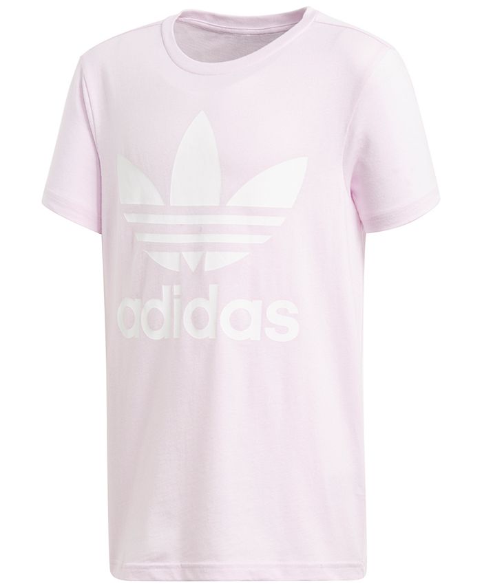 adidas LogoPrint Cotton TShirt, Big Girls Macy's