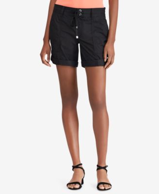 Lauren Ralph Lauren - Twill Drawstring Cotton Shorts