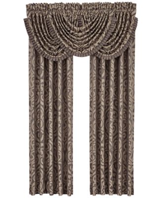 Astoria Mink Waterfall Window Valance, 49" x 33"