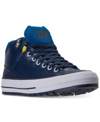 converse all star street leather mid