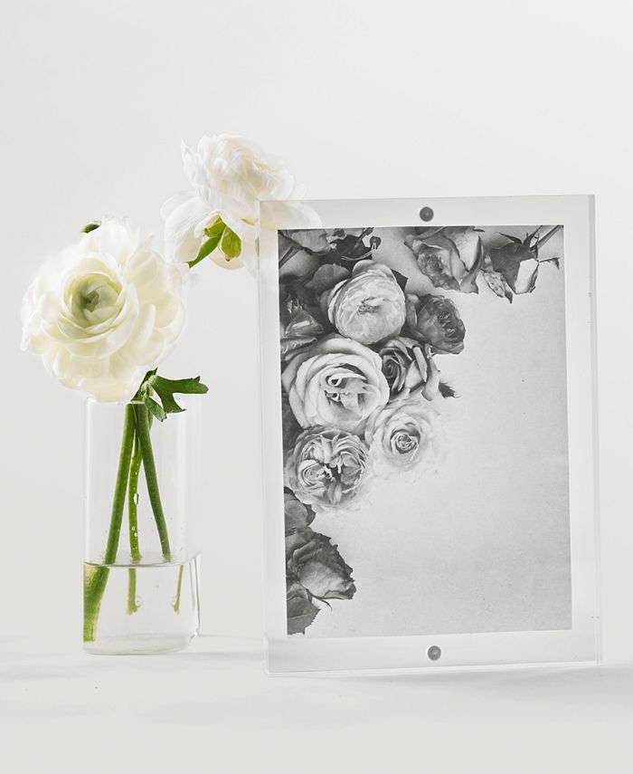 Martha Stewart Collection CLOSEOUT! Acrylic 8" x 10" Frame, Created for Macy's Macy's