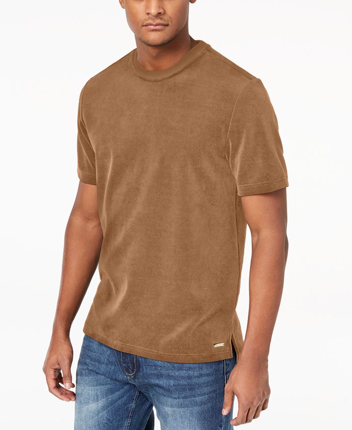 Svarende til Korrespondent vinge Sean John Men's Velour T-Shirt, Created for Macy's - Macy's