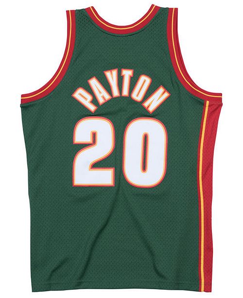 Mitchell Ness Men S Gary Payton Seattle Supersonics Hardwood