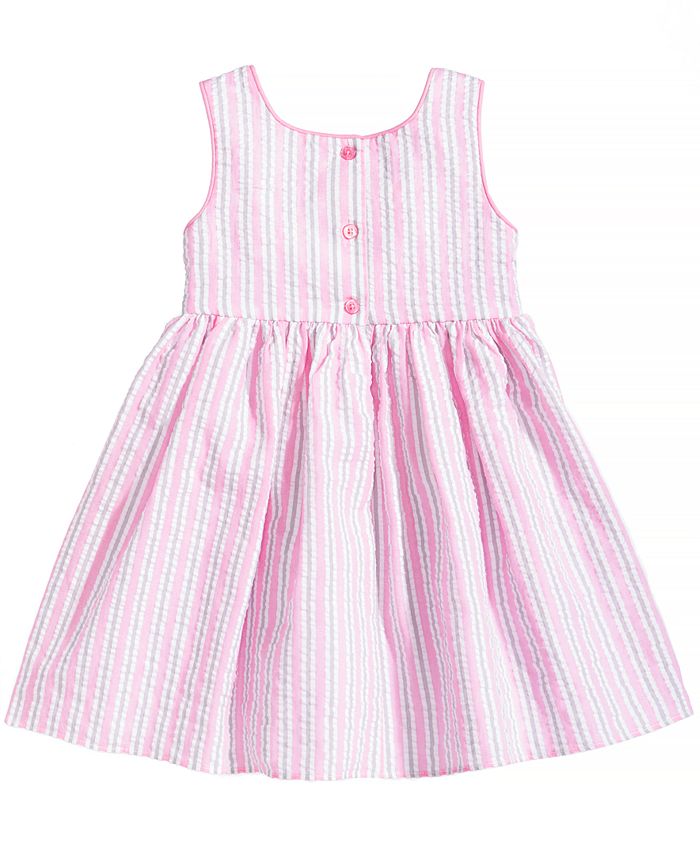 Marmellata Striped Seersucker Dress, Baby Girls - Macy's