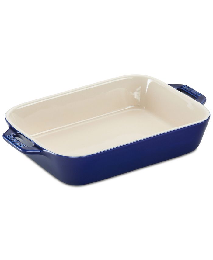 Staub White Rectangular Baking Dishes, Set of 3 + Reviews