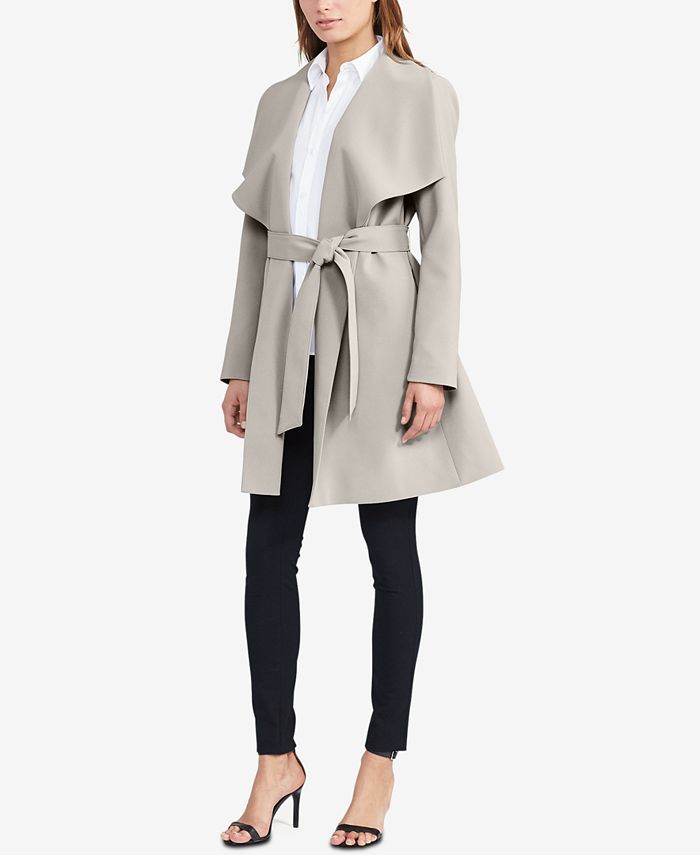 Ralph lauren crepe hotsell coat