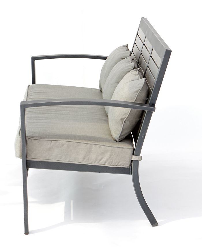 Furniture CLOSEOUT! Marlough II Aluminum Outdoor Sofa with Sunbrella