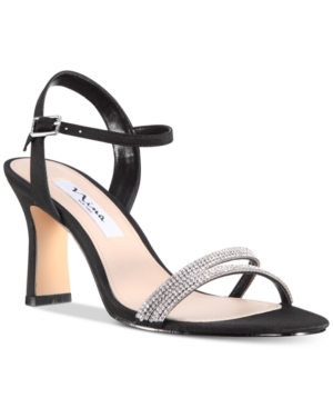 UPC 716142040056 product image for Nina Avalon Embellished Ankle-Strap Evening Sandals Women's Shoes | upcitemdb.com