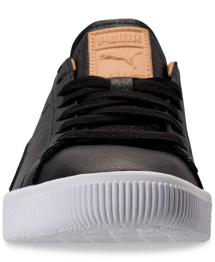Puma Women's Clyde Core Leather Casual Sneakers from Finish Line ...