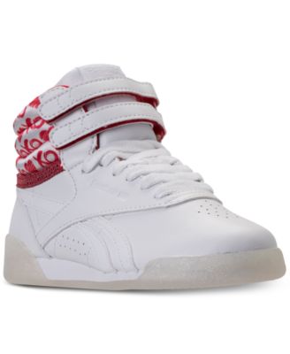 reebok high tops beige