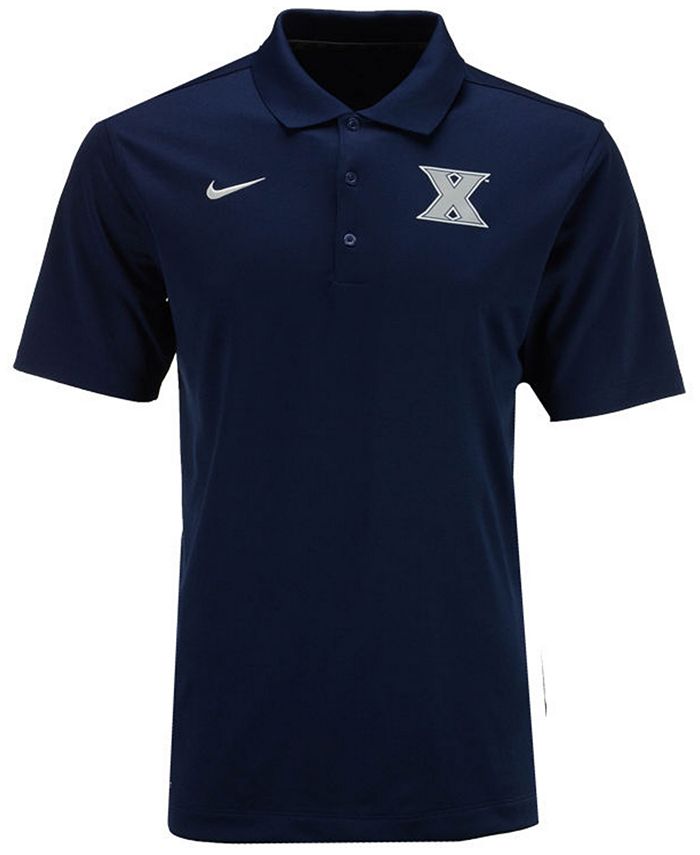 Nike Men's Xavier Musketeers Varsity Team Logo Polo - Macy's