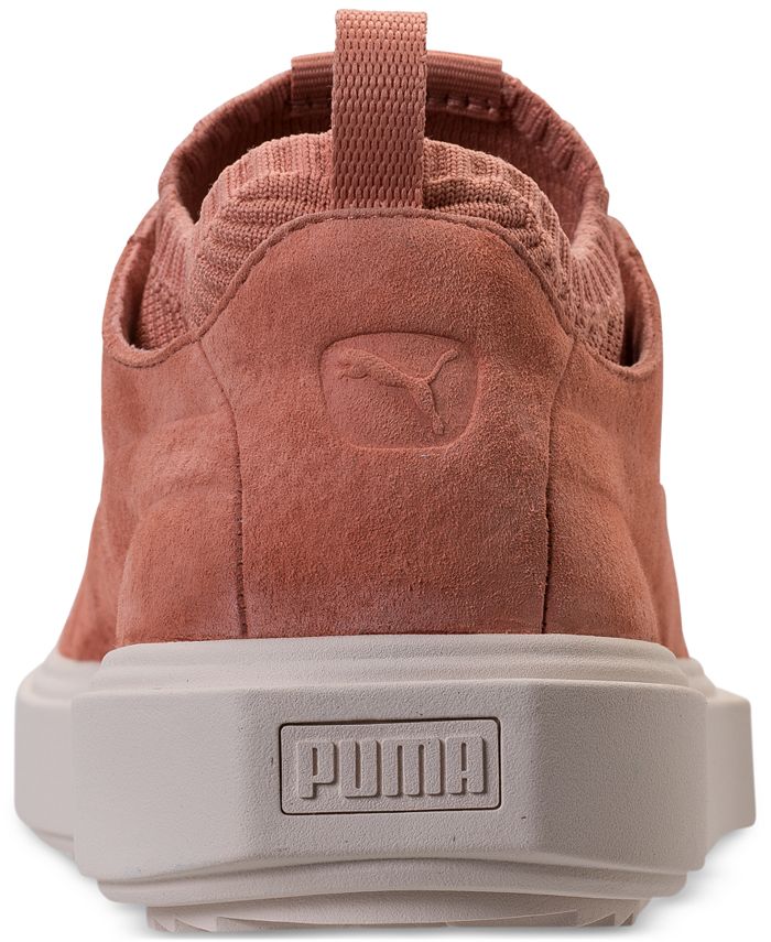 Puma Men's Breaker Knit Sunfaded Casual Sneakers from Finish Line - Macy's