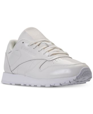 Reebok Women's Classic Leather Patent Casual Sneakers from Finish Line - Finish Line Women's Shoes - Shoes - Macy's