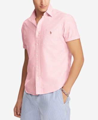 pink polo button down shirts