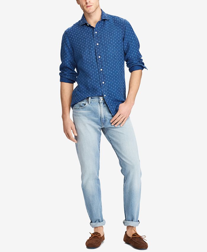 Polo Ralph Lauren Men's Hampton Relaxed Straight Stretch Jeans & Reviews - Jeans - Men - Macy's