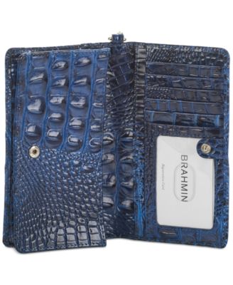 blue brahmin wallet