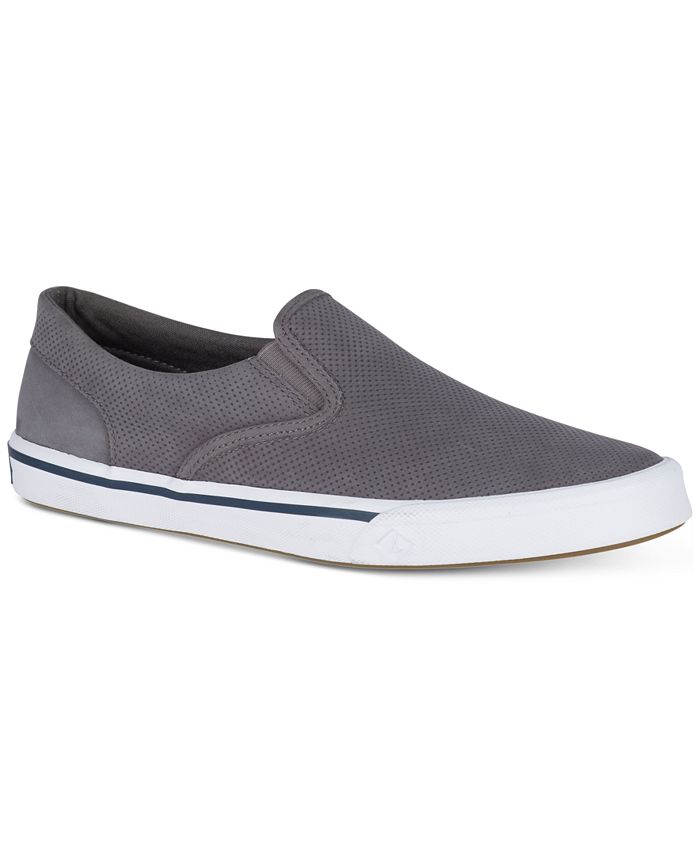 Sperry Men's Striper II Twin Gore Leather Slip-On Sneakers, Created for ...