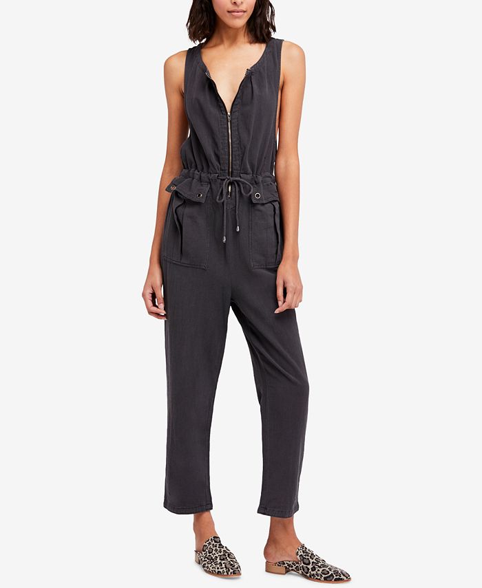 Free people utility shop jumpsuit