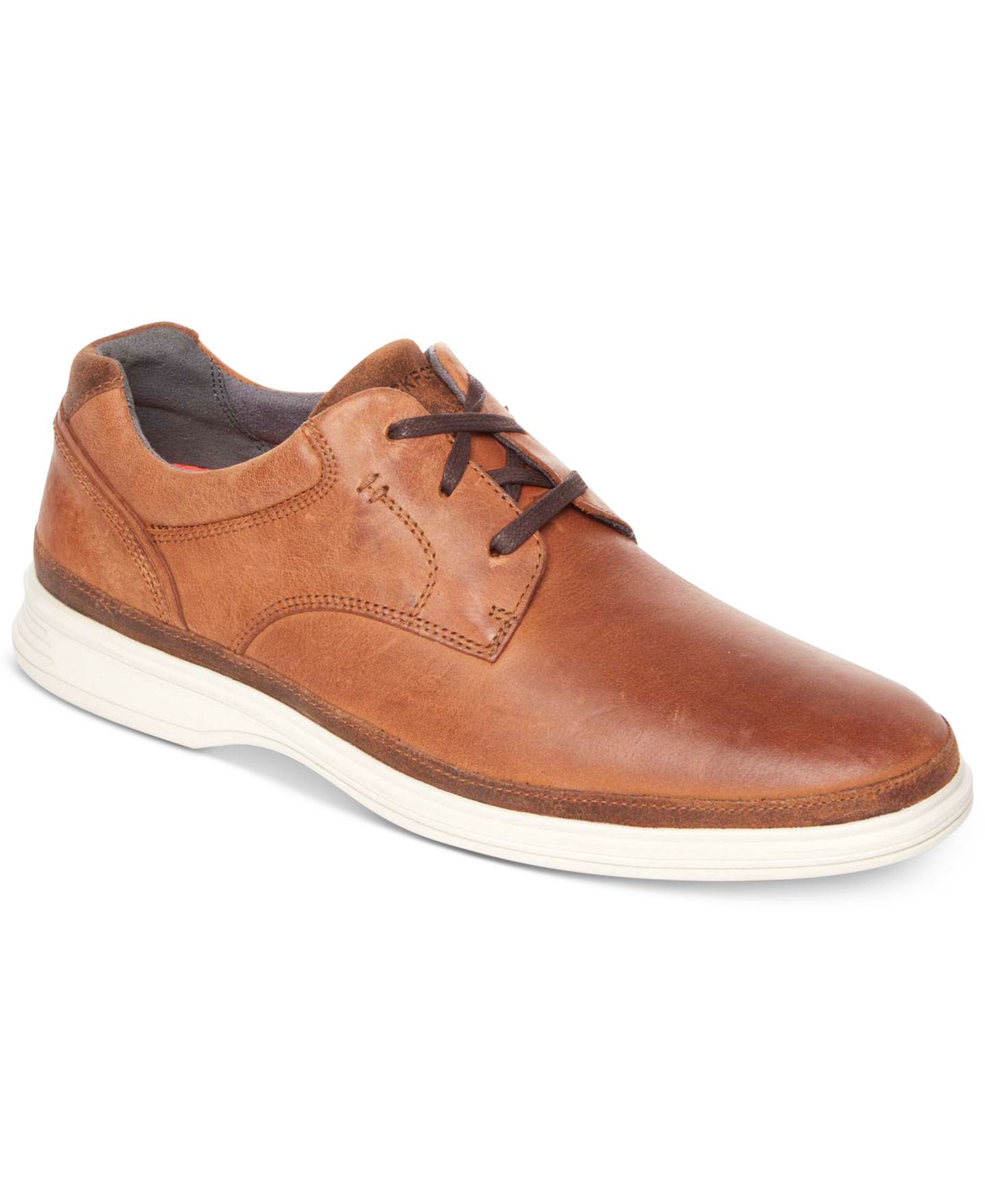 Мужские туфли Rockport Dressports 2 Go Pt Oxford, цвет: Карамельный — фото 1