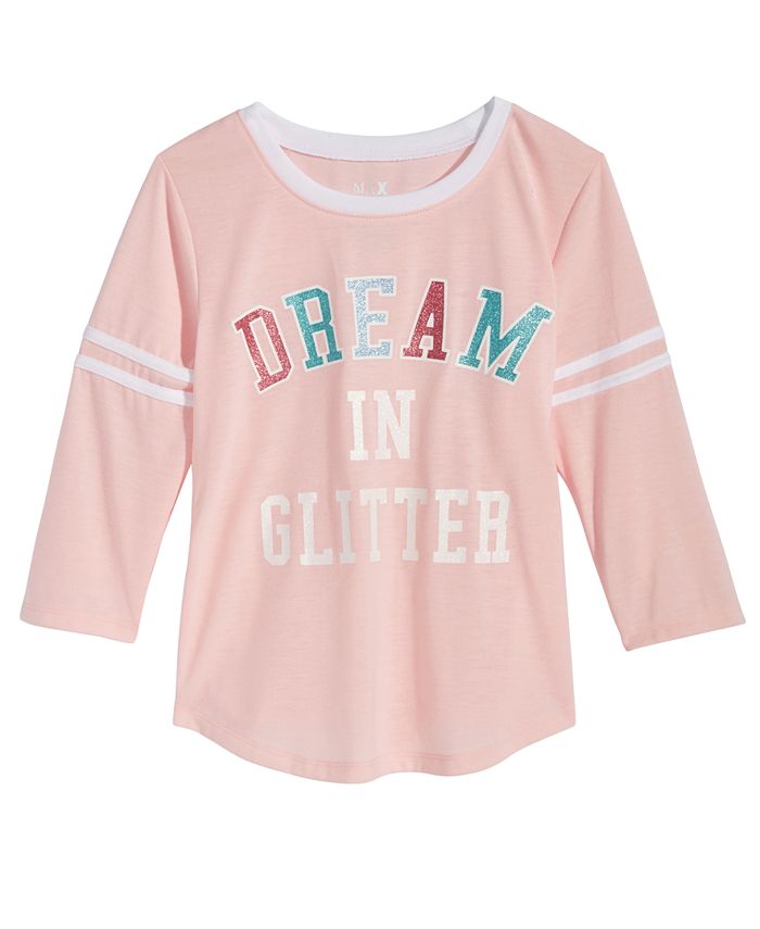 Max & Olivia Graphic-Print Pajama Top, Little Girls & Big Girls - Macy's