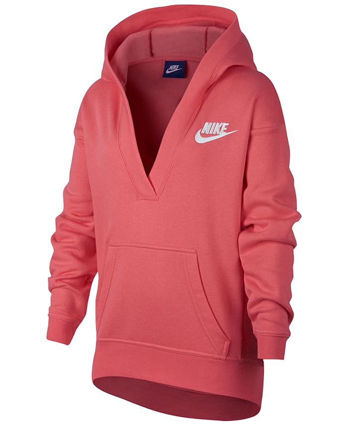 Nike Sportswear Hoodie, Big Girls & Reviews - Sweaters - Kids - Macy's