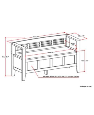 Fernley Storage Bench