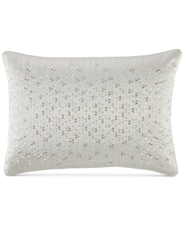 Hotel Collection CLOSEOUT! Gilded Geo Embroidered King Sham, Created for Macy's & Reviews