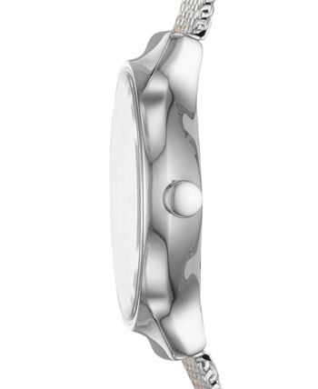 Skagen Women's Freja Two-Tone Stainless Steel Mesh Bracelet Watch 