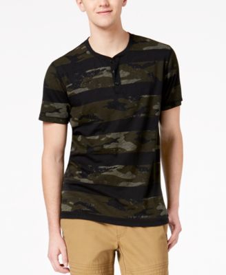 American Rag Men's Camo Henley, Created 