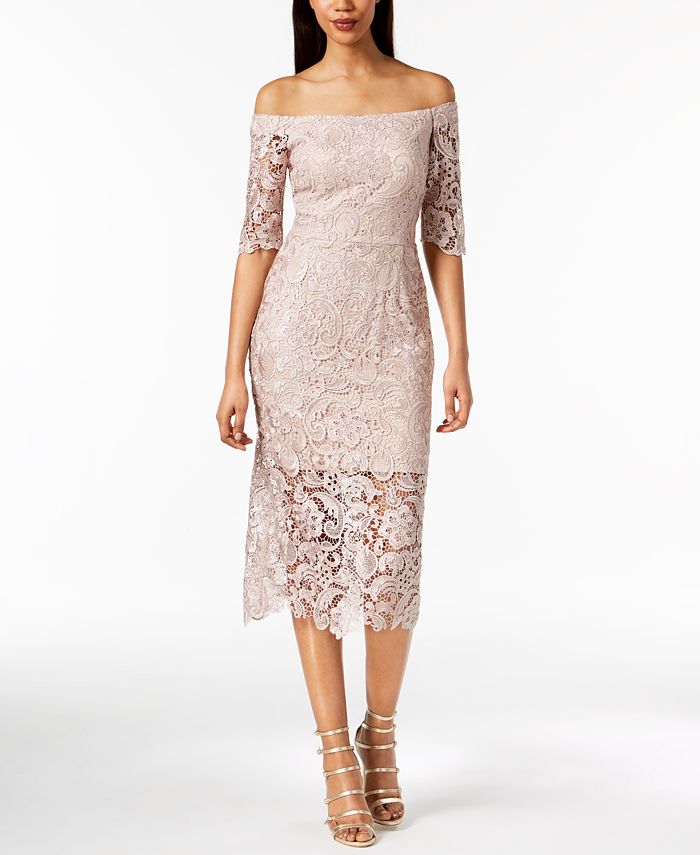 Macys illusion dress hot sale