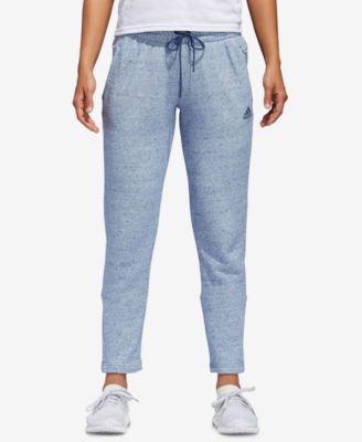 adidas cotton french terry ankle pants