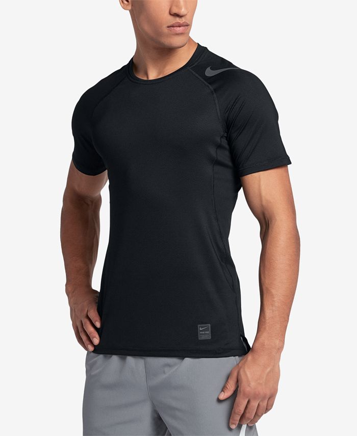 Nike Men's Pro HyperCool Fitted T-Shirt - Macy's