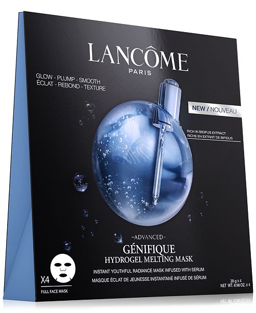 Lancome Advanced Genifique Hydrogel Melting Sheet Mask 4 Pk Reviews Skin Care Beauty Macy S