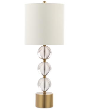 Decorator's Lighting Fenham Table Lamp In White Brass