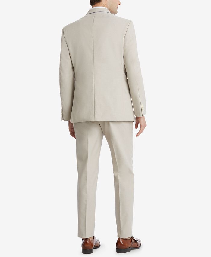 Tommy Hilfiger Men's Modern-Fit Flex Stretch Tan Suit Separates - Macy's