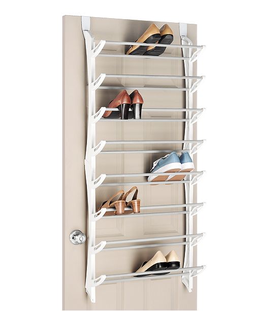 Over The Door Shoe Rack 24 Pair