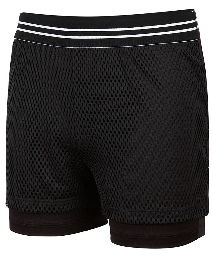Ideology Mesh Shorts, Little Girls, Created for Macy's - Macy's