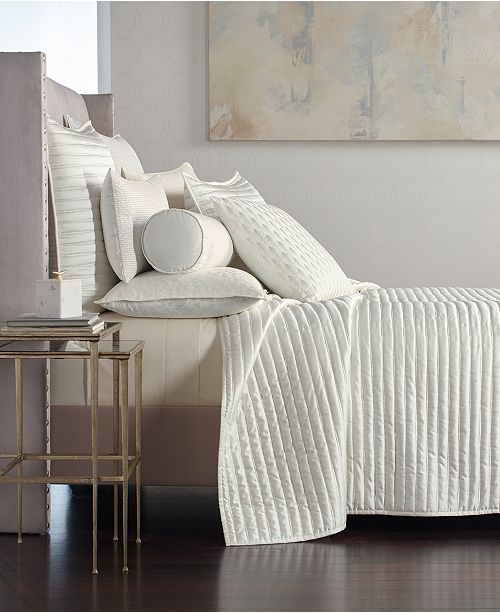 Hotel Collection Plume Full Queen Coverlet Created For Macy S